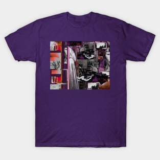 Light and Shadow (Red Purple) T-Shirt